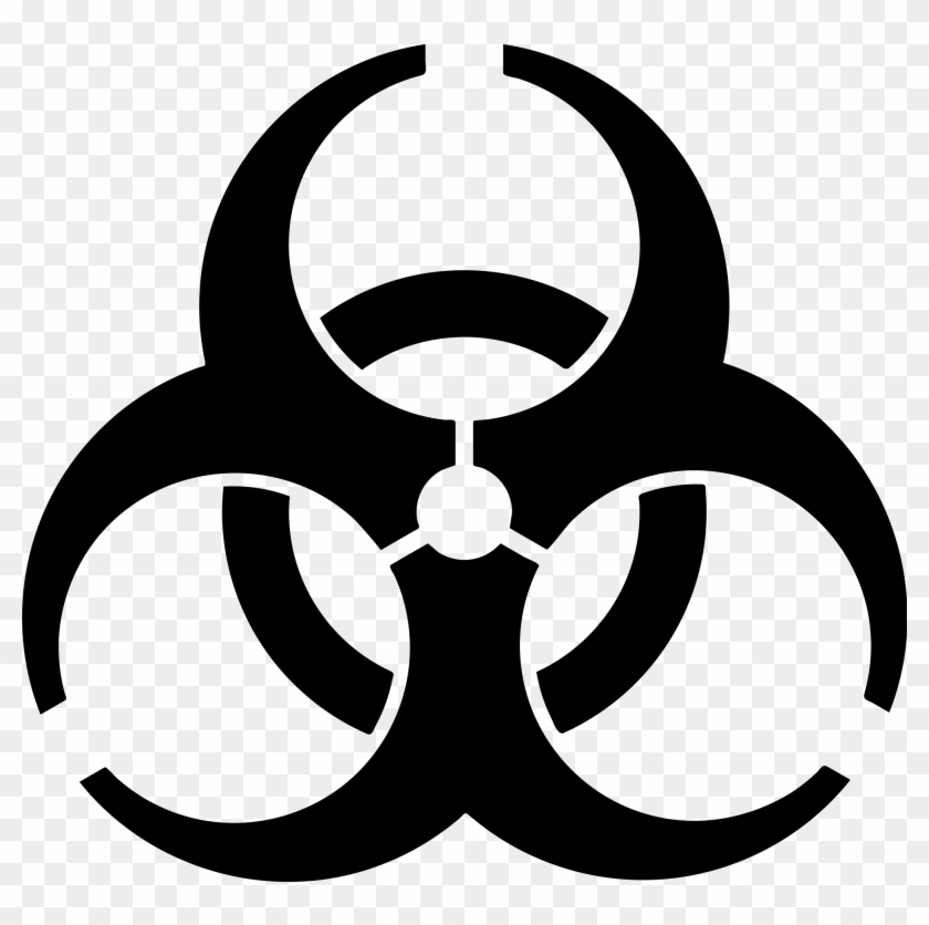 Biohazard Png - Transparent Biohazard Symbol Clipart