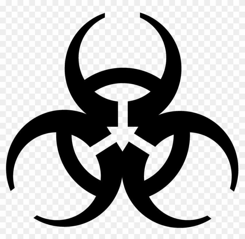 Biohazard Symbol Download Png - Biohazard Symbol Transparent Background Clipart #265123