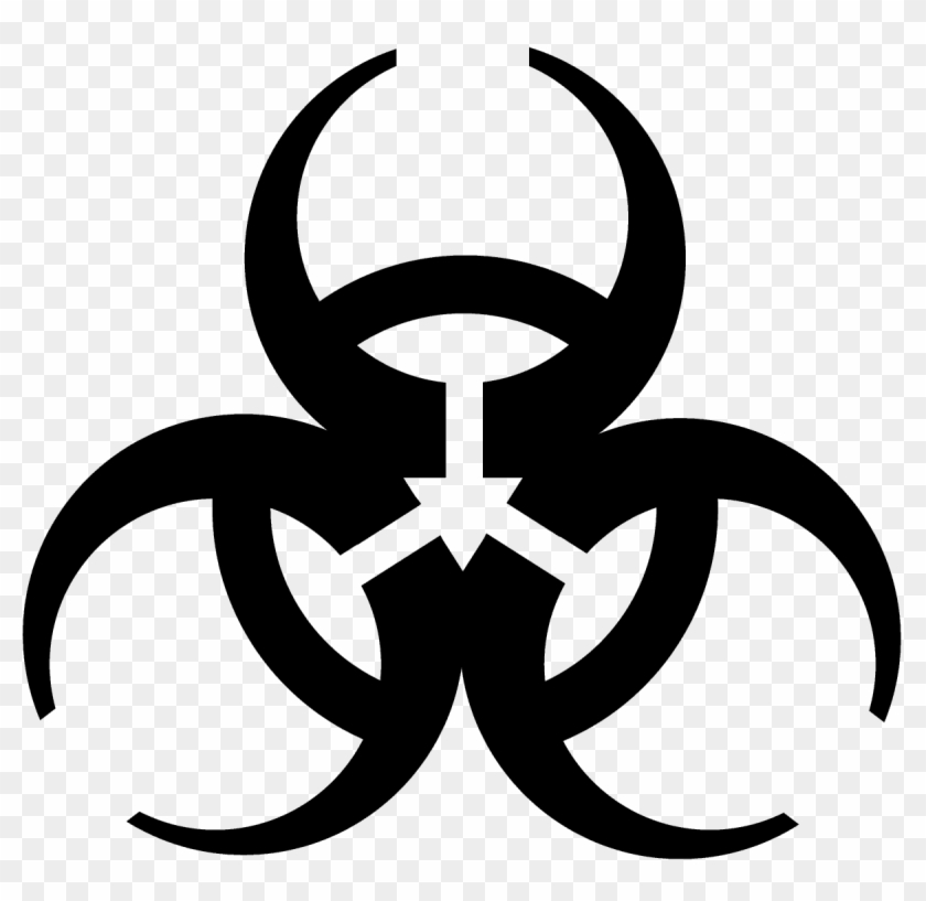 Biohazard Symbol Download Png - Biohazard Symbol Transparent Background Clipart