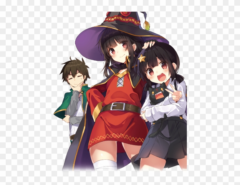 Megumin And Komekko - Konosuba Volume Clipart