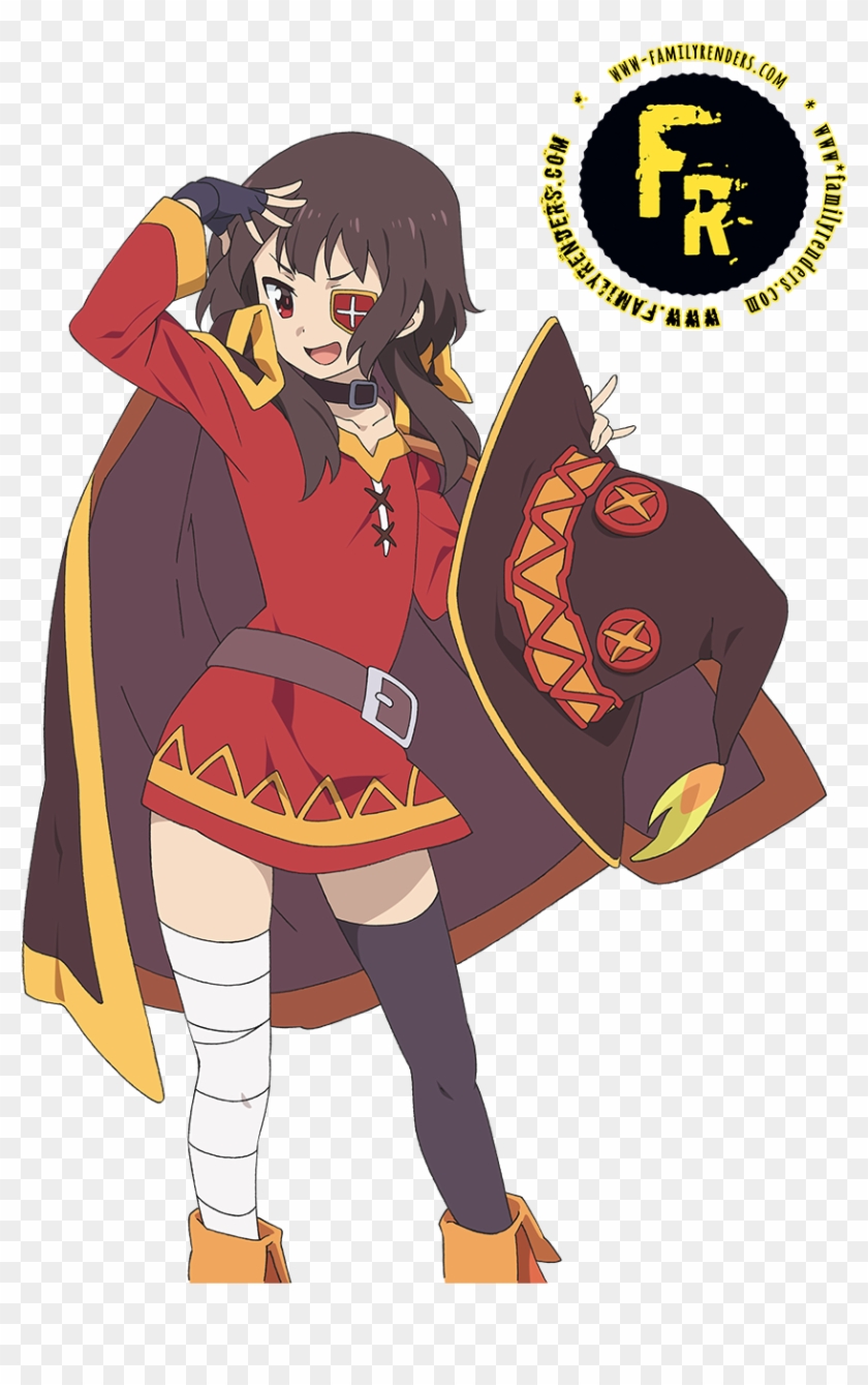 [character] Megumin Konosuba - Konosuba Clipart