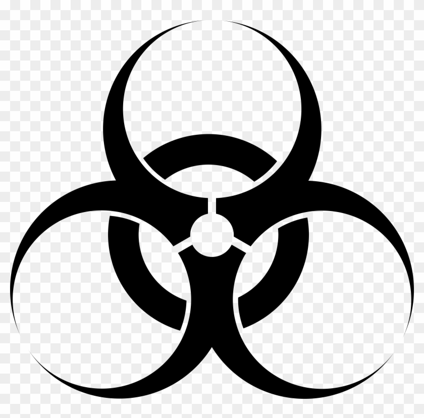 Big Image - Biohazard Symbol Clipart