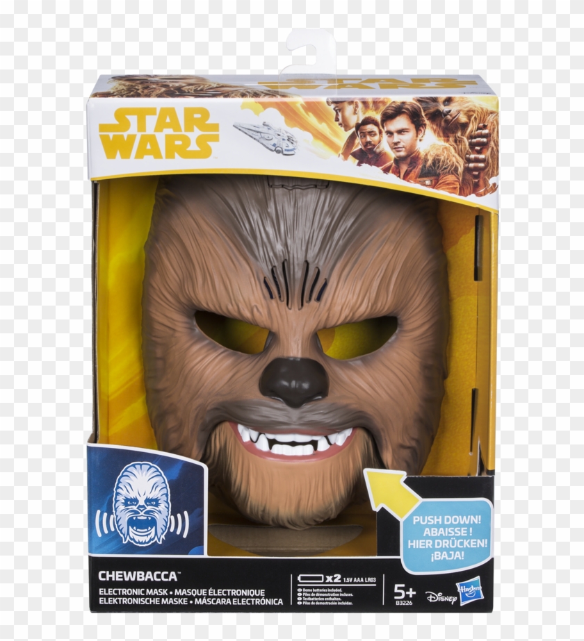 Chewie Mask Boxed - Star Wars Chewbacca Weird Clipart