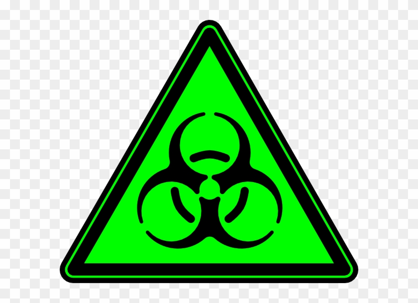 Biohazard Symbol Clipart Official - Radioactive Symbol Green Png Transparent Png #265480