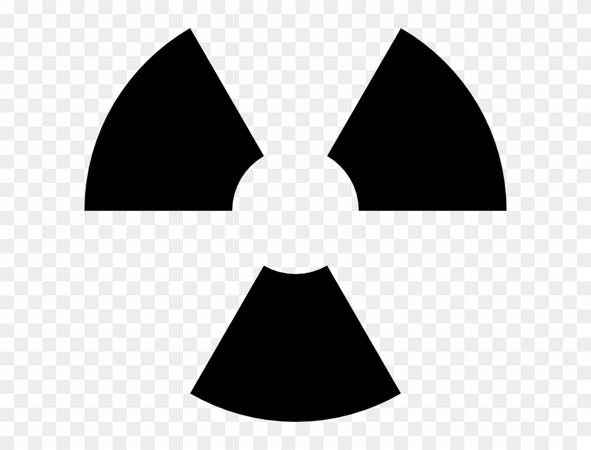 Biohazard Symbol Clipart Nuke - Radioactive Icon Png Transparent Png