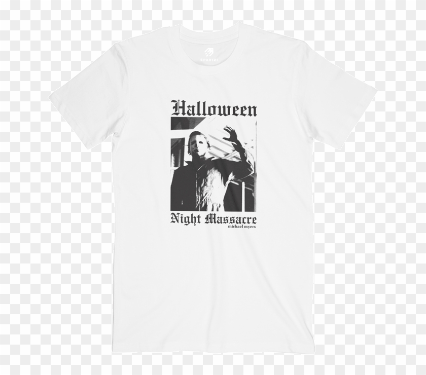 Halloween Michael Myers T Shirts Graphic Tees - T Shirt Rage Against The Machine Clipart #265593