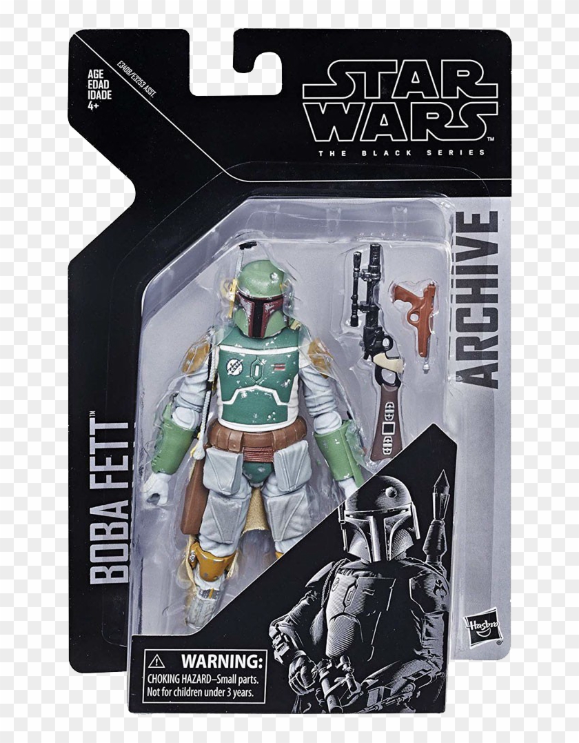 Boba Fett, Star Wars Black Series Archive Edition, - Boba Fett Black Series Archive Clipart #265989