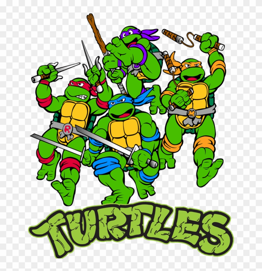 Teenage Mutant Ninja Turtle's - Teenage Mutant Ninja Turtles 1987 Png Clipart
