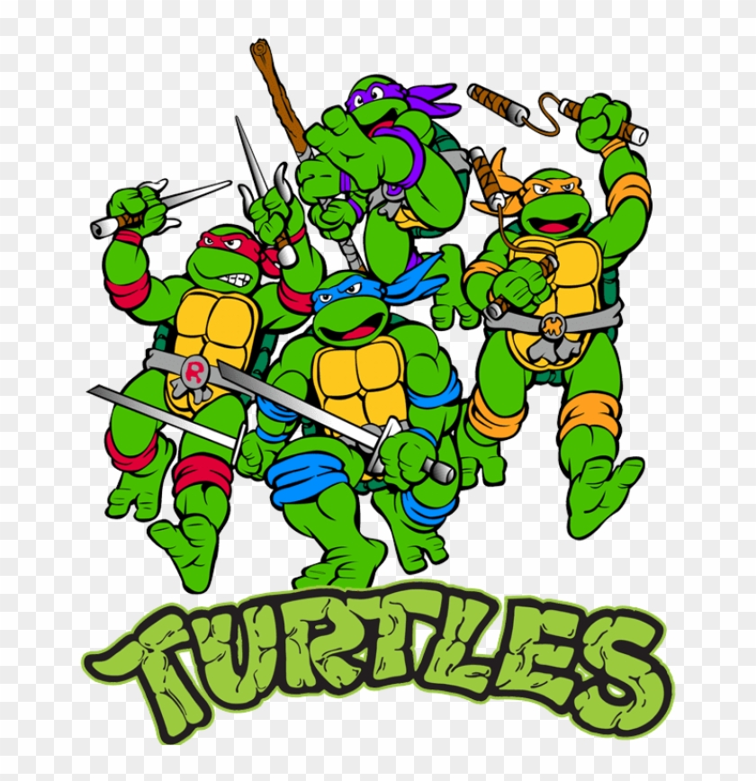 Teenage Mutant Ninja Turtle's - Teenage Mutant Ninja Turtles 1987 Png Clipart #266095