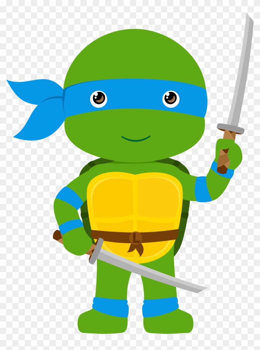 Compartiendo - - - Tortugas Ninjas - - - - Baby Ninja Turtles Png Clipart