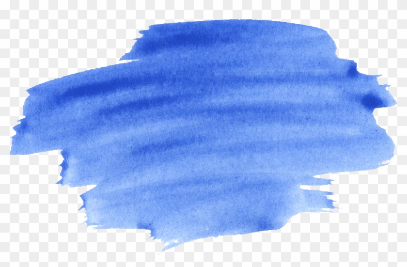 Png File Size - Watercolour Brush Stroke Paint Clipart