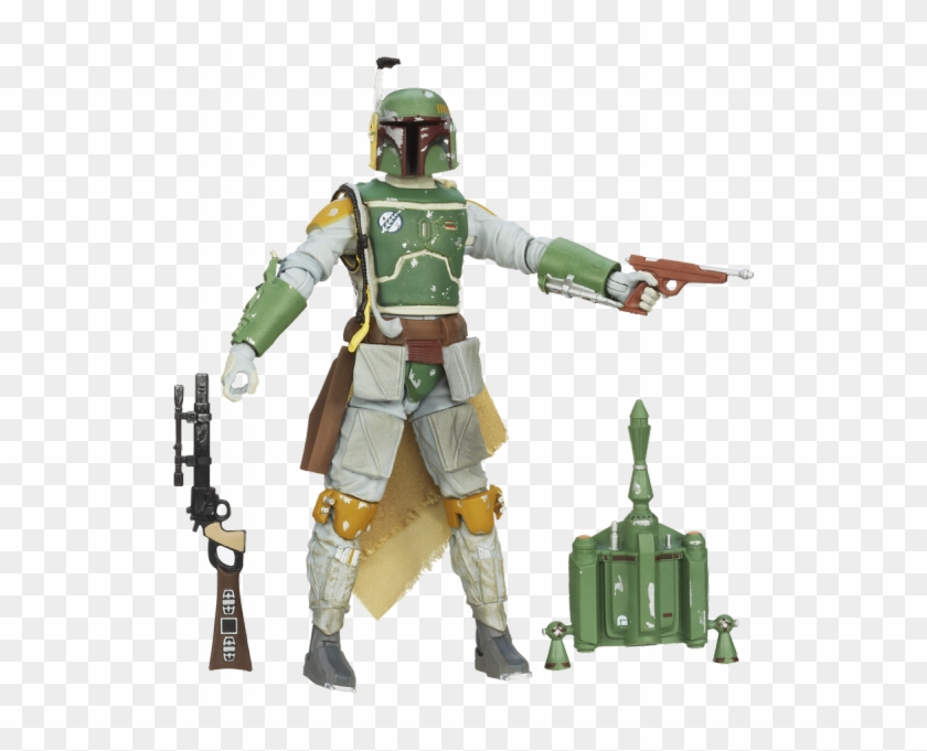 More Views - Boba Fett Figure Hasbro Clipart