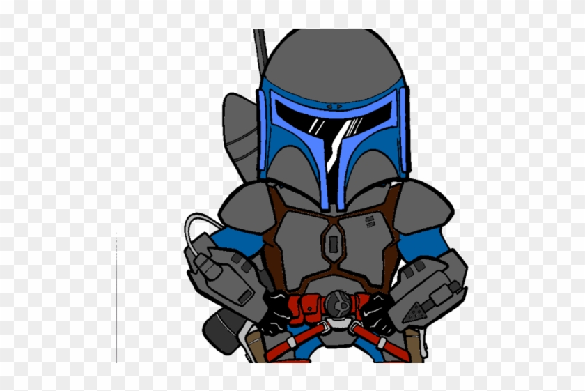 Star Wars Clipart Boba Fett - Cartoon - Png Download