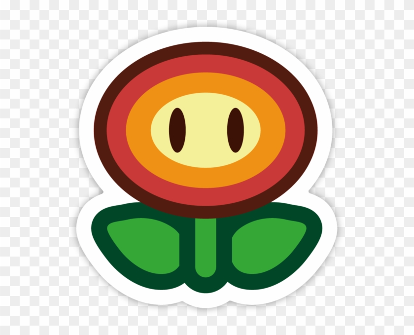 Fire Flower - Super Mario Fire Flower Ice Flower Clipart