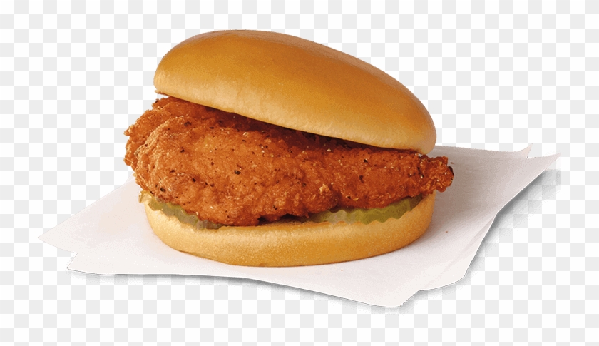 Spicy Chicken Sandwich - Chick Fil A Sandwich Clipart