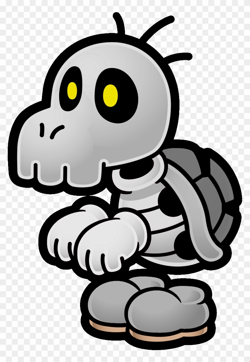Just Waiting For Them To Continue Paper Mario Tyd , - Paper Mario Red Bones Clipart
