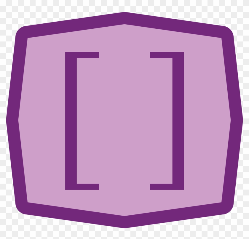 Purple Clipart Bracket - Brackets Signos De Puntuacion - Png Download