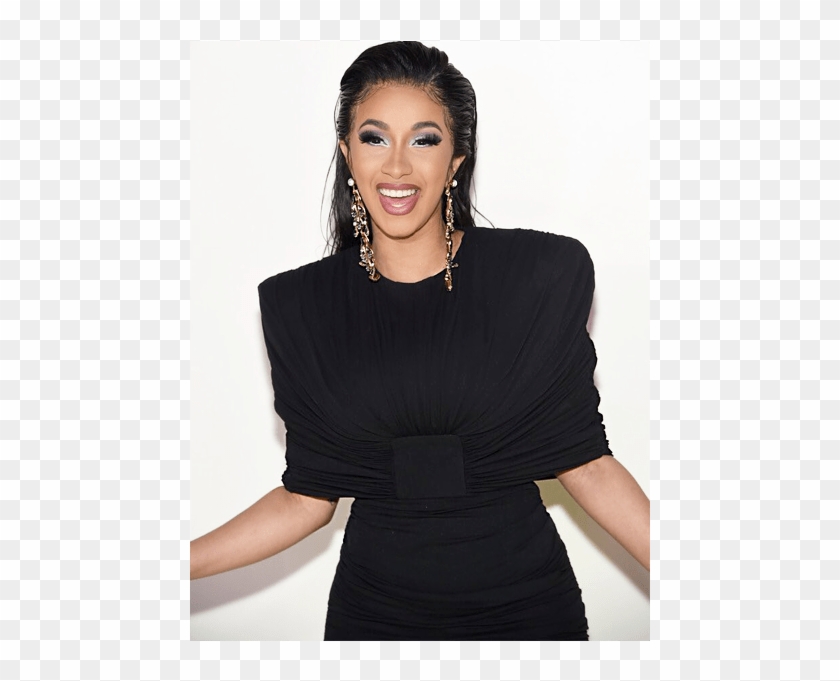 Cardi B At The Tom Ford Ss19 Show In New York Clipart