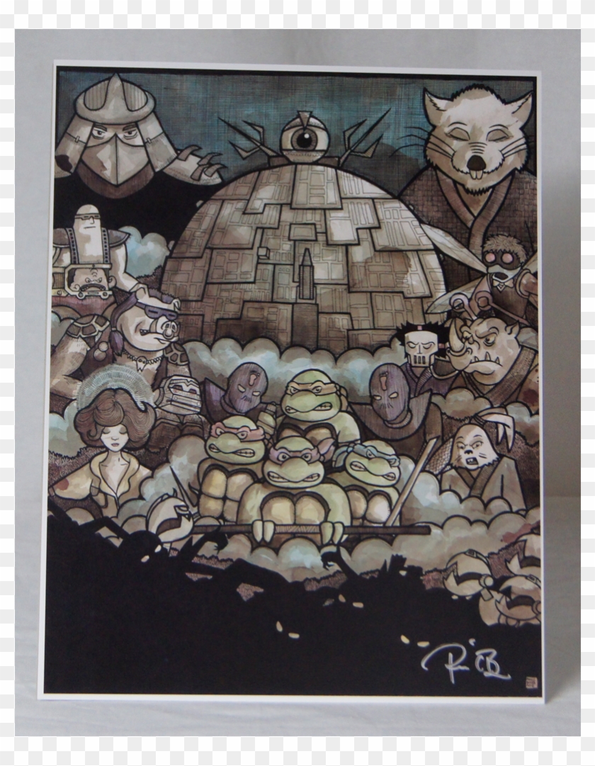 Teenage Mutant Ninja Turtles - Painting Clipart #267274