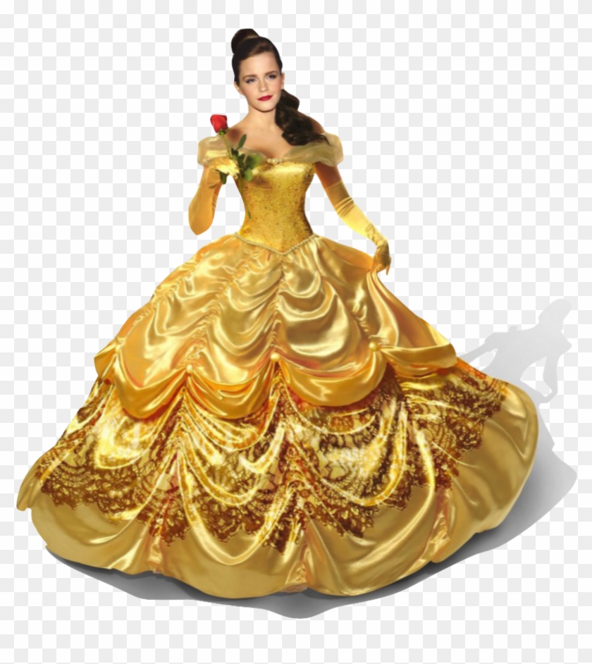 Belle Png Transparent Image - Emma Watson Belle Png Clipart #267275