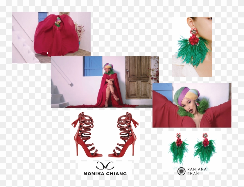 Cardi B - Monika Chiang Clipart