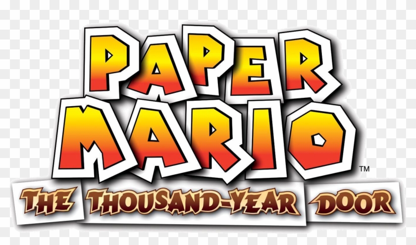 Best Paper Mario Game - Paper Mario Thousand Year Door Title Clipart #267596