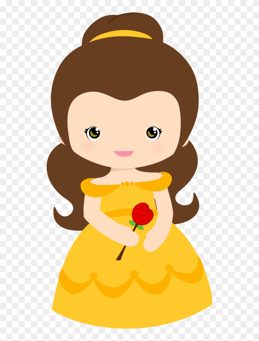 Princess Belle Party, Cute Princess, Disney Princess, - Minus Bela E A Fera Clipart