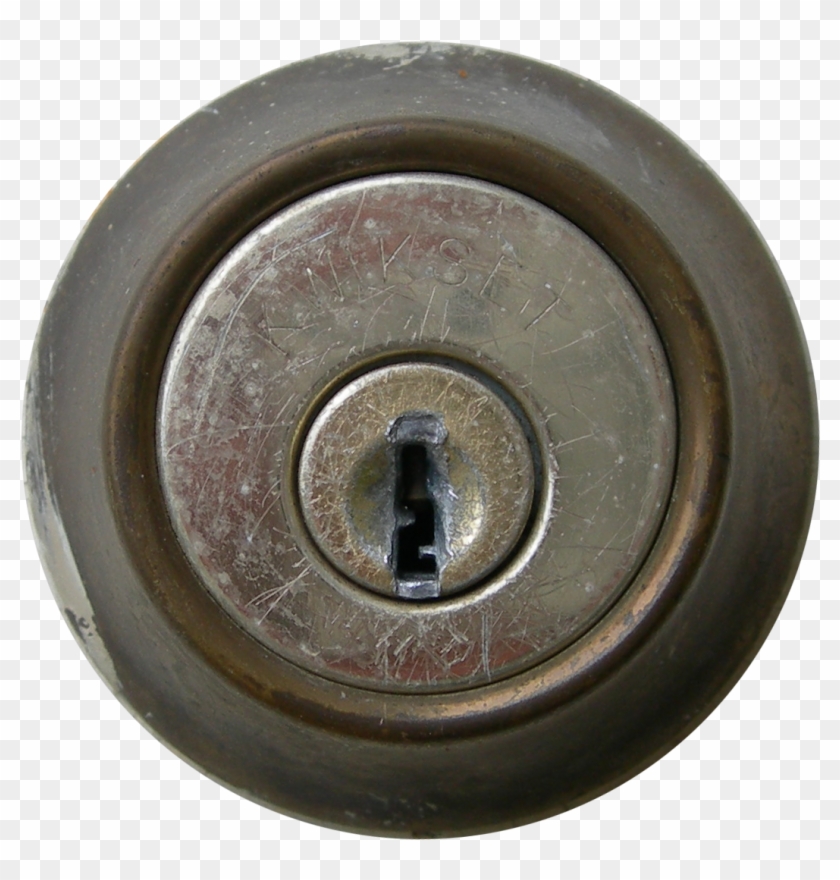 Brass Door Lock Texture - Lock Door Png Clipart