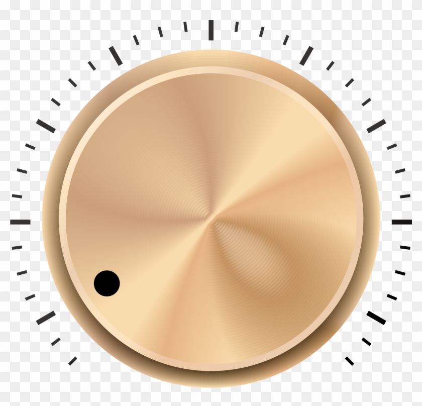 Metal Texture Copper Color Knob - Cor Cobre Png Clipart