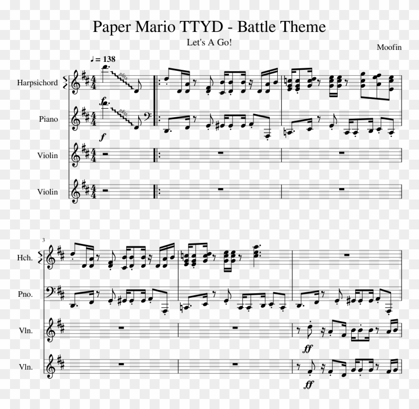 Print - Sheet Music Clipart