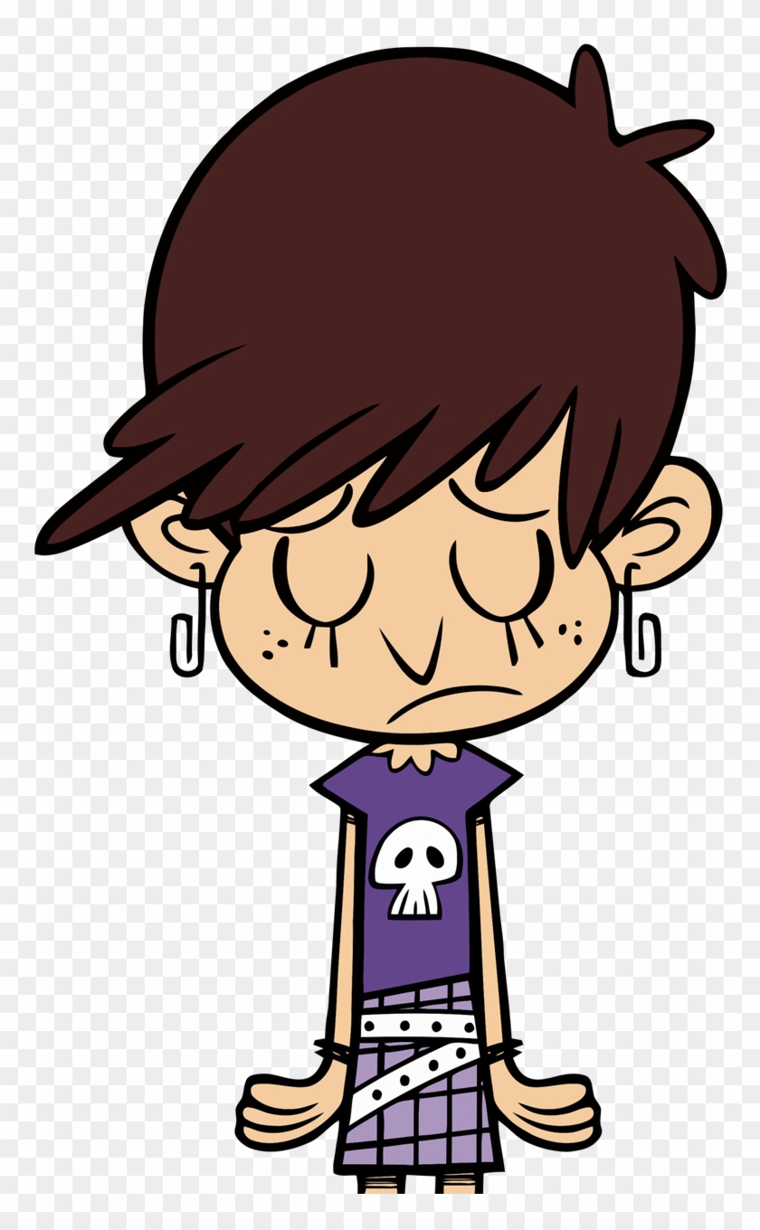 -filthy Frank, - Loud House Luna Sad Clipart