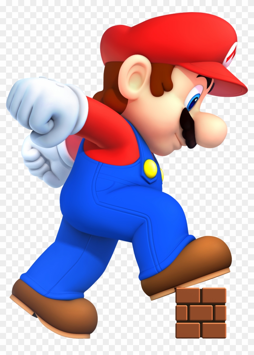 Mario Bros Png Images Transparent Free Download - New Super Mario Bros Png Clipart #268598