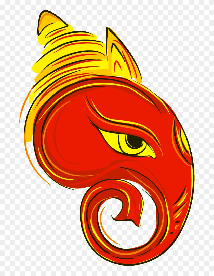 Lord Ganesh Png Download Image - Ganesha Illustration Png Clipart