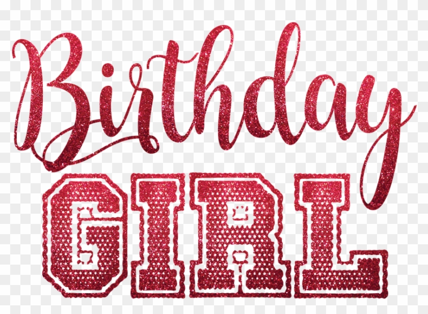 Birthday Girl Birthdays Script Girl Party Happy - Birthday Squad Svg Free Clipart #268911