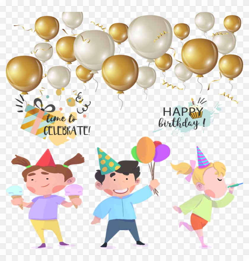 Happy Birthday Png Image - Free Birthday Invitation Cards Backgrounds Clipart
