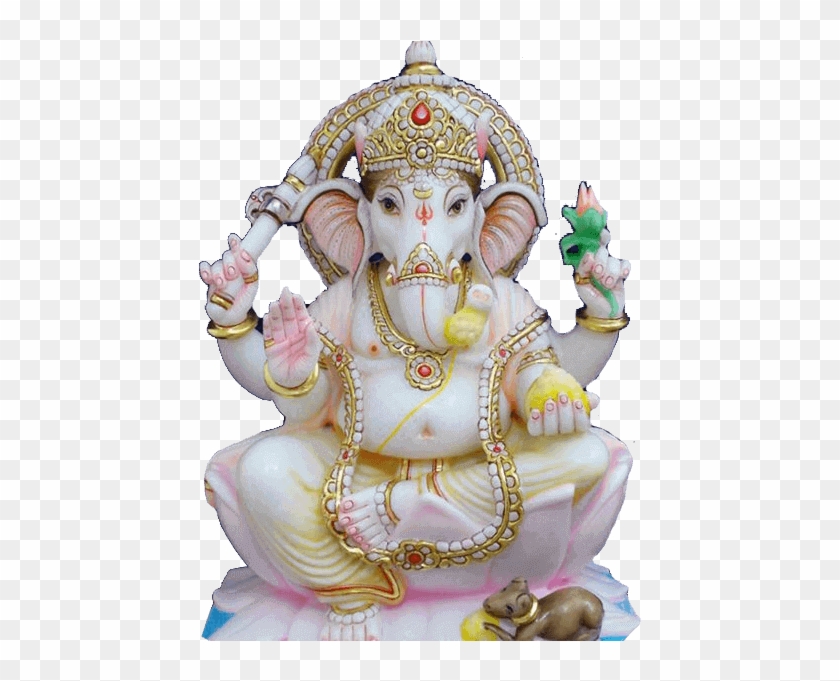Shiva Arts Marble Art Shree Ganesh - Statue Clipart #269171