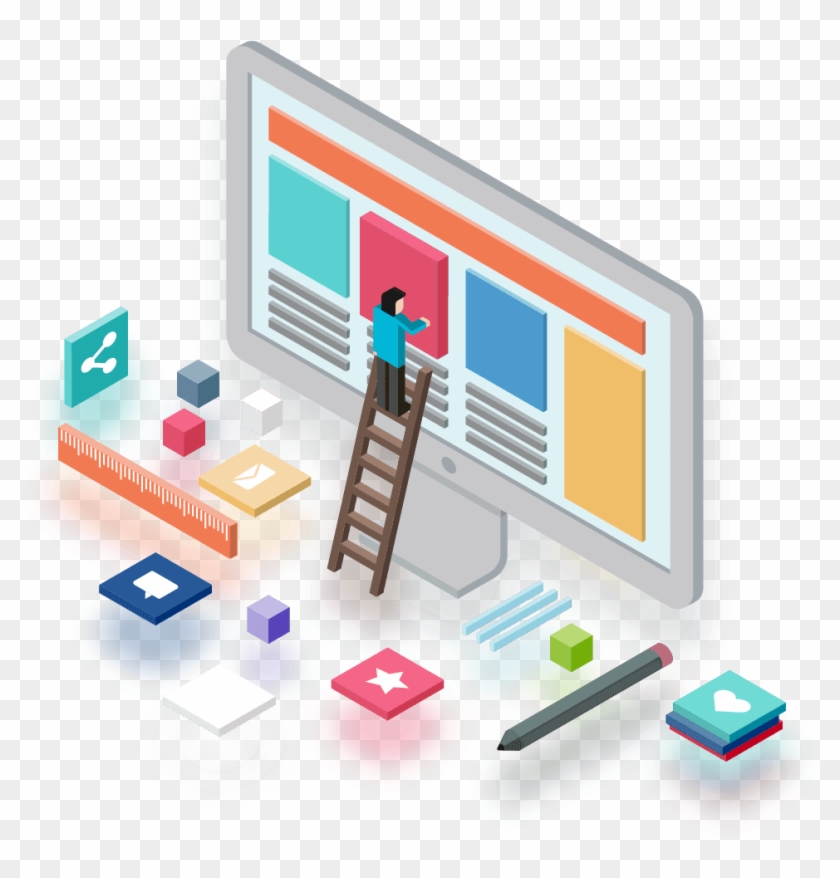 How Much Does It Cost To Build A Website - Web Design Clipart