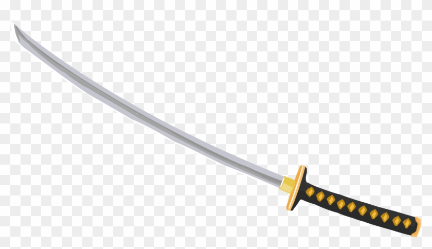 Sword Clipart Transparent Background - Samurai Sword No Background - Png Download #269313