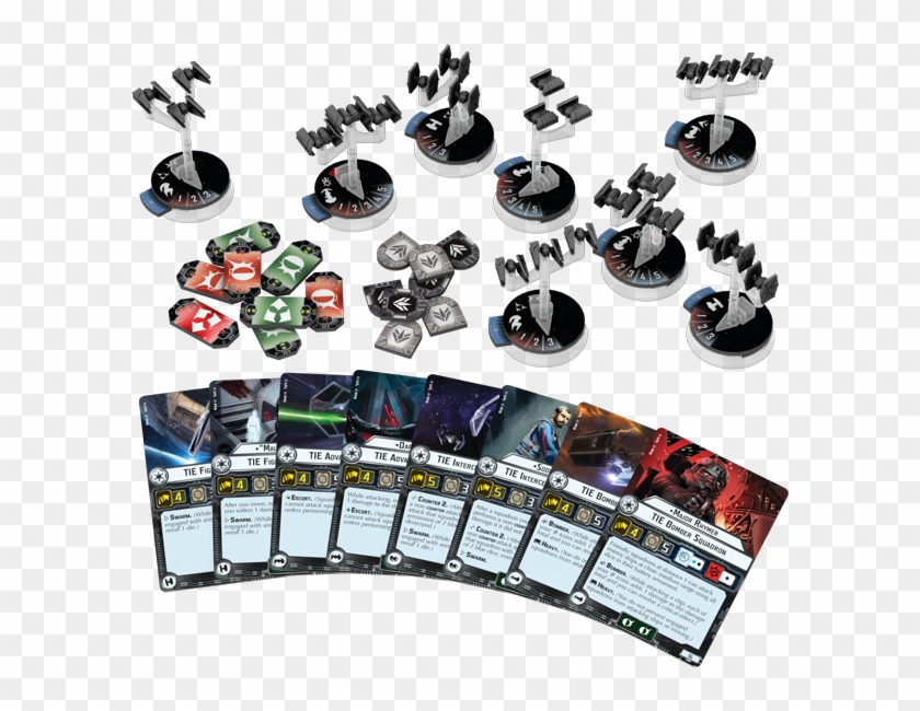 Star Wars Armada Imperial Fighter Squadrons Expansion Clipart #269486