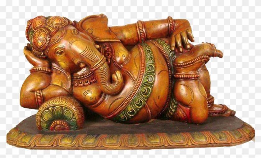 Ganesha Radbash Ganeshreclining - Lord Ganesha Clipart #269634