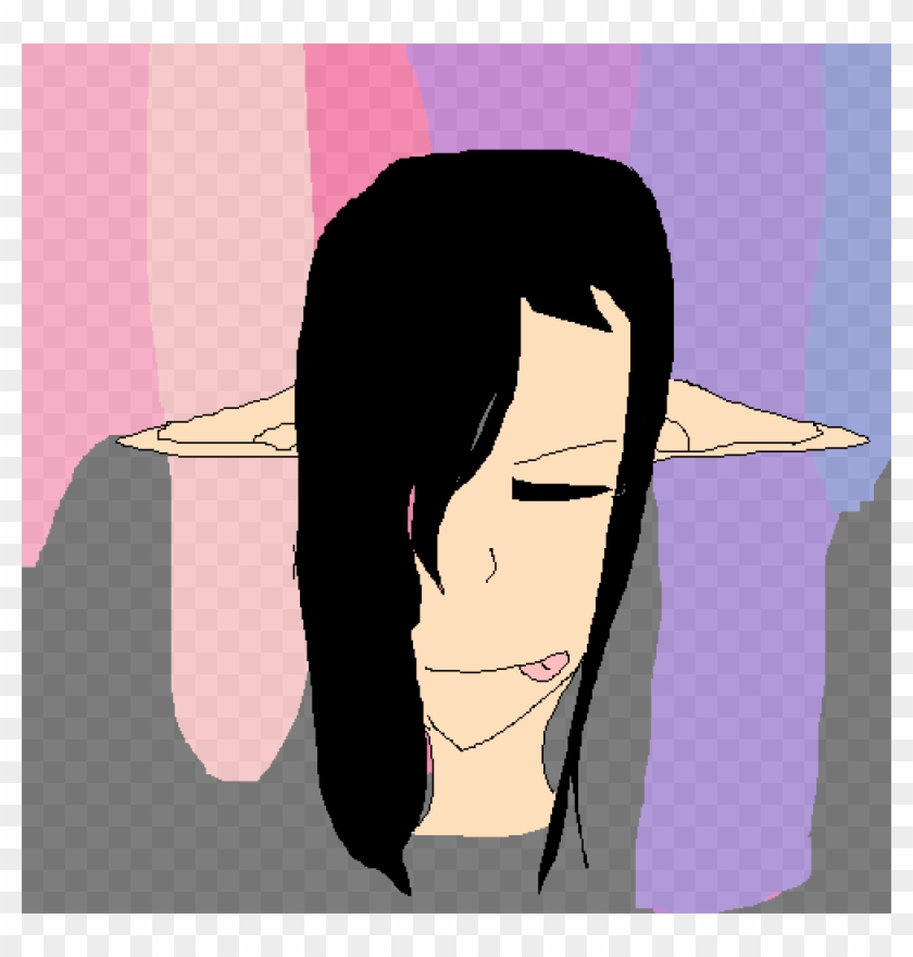 I Cant Draw Elf Ears - Cartoon Clipart