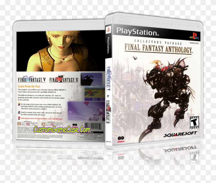 Ps1 Final Fantasy 5 Cover Png - Final Fantasy Vi Ps1 Cover Clipart