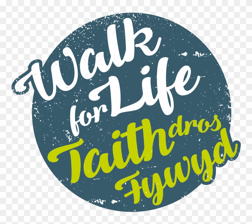 Walk For Life - Calligraphy Clipart