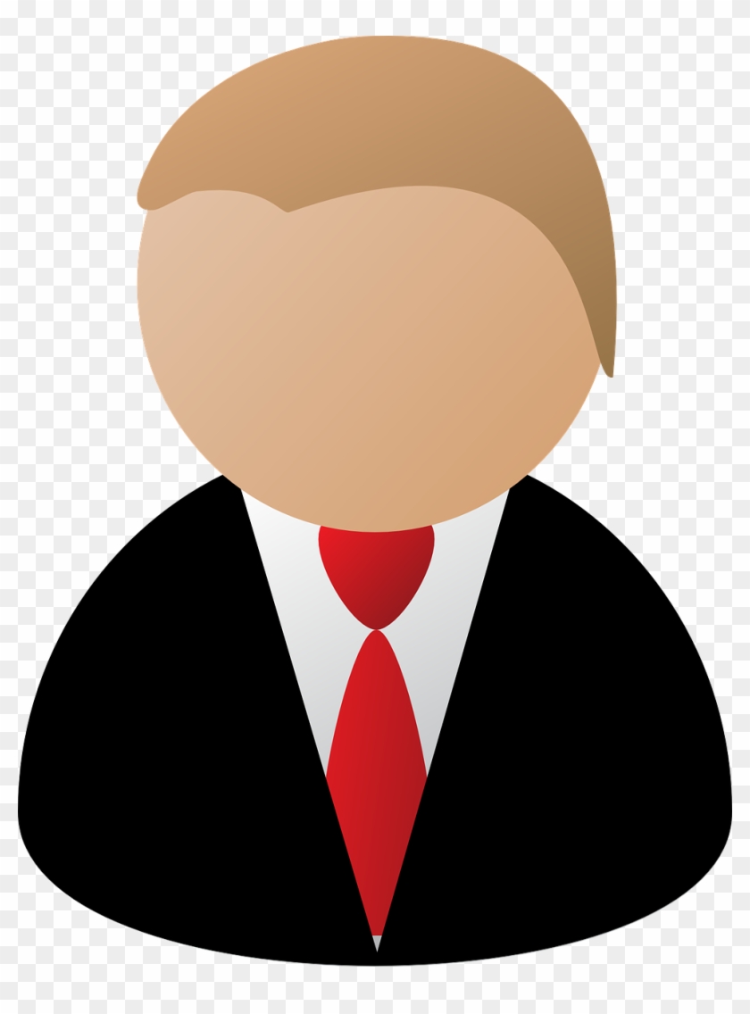 Tie Suit Business Man Red Png Image - Clip Art Business Man Transparent Png #2600679