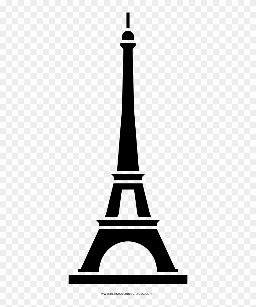 Paris Coloring Page - Dibujo De Paris Para Colorear Clipart (#2601271