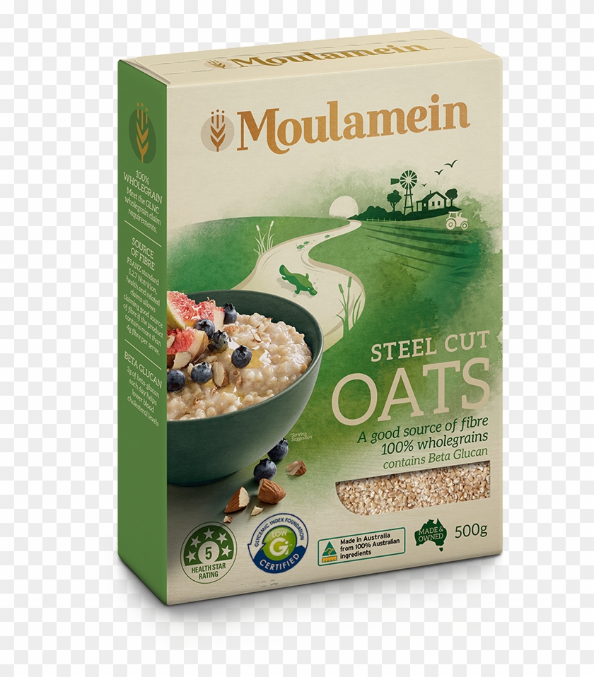 Steel-cut Oats Derives Its Name From The Process By Clipart