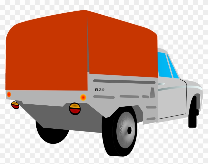 Pickup Truck Transportation Png Image - Truck Clip Art Transparent Png #2601662