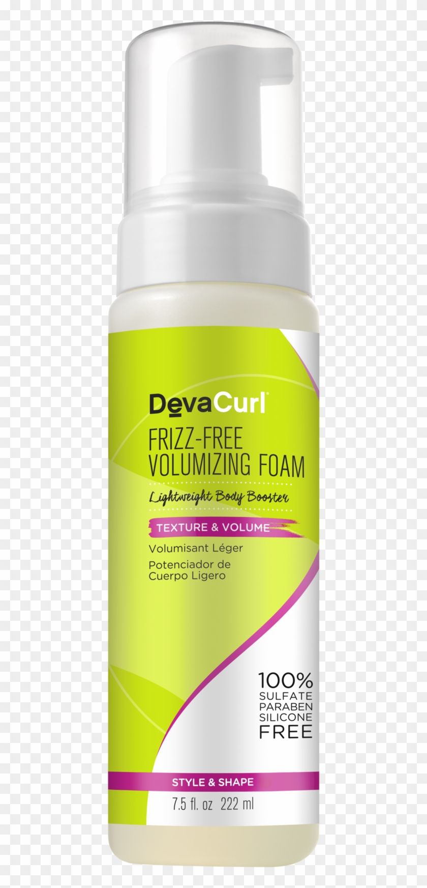 Devacurl Frizz Free Volumizing Foam - Deva Curl Frizz Free Clipart