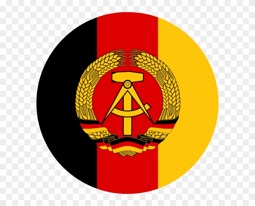 The National Insignia Of The East German Landstreitkräfte - German Democratic Republic Symbol Clipart
