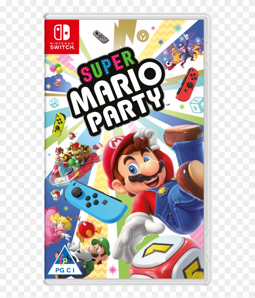Nintendo Switch Mario Party Clipart